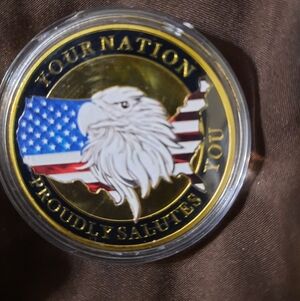 Patriotic Eagle Commemorative Coin